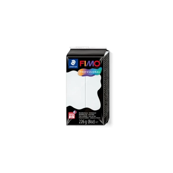 FIMO Professional μοντελιστικός πηλός 226g Λευκό (No.0)