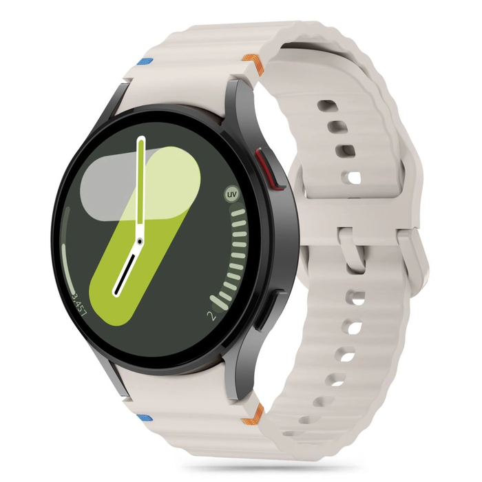 Tech-Protect Silicone Sport Samsung Galaxy Watch 4/5/5 Pro/6/7/FE Starlight strap