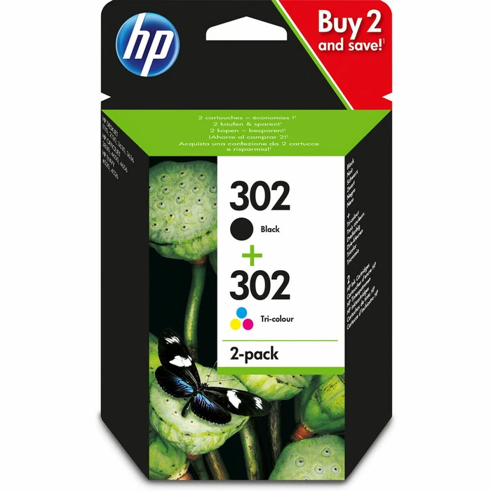 Μελάνι HP X4D37AE#301 Μαύρο Πολύχρωμο