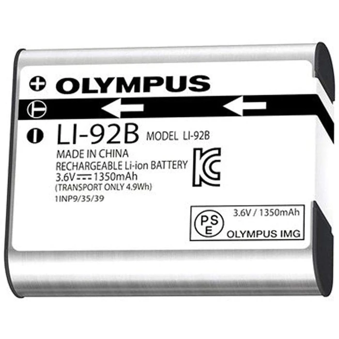 Μπαταρία Φωτογραφικής Μηχανής Olympus LI-92B Lithium Ion rechargeable (1350 mAh)