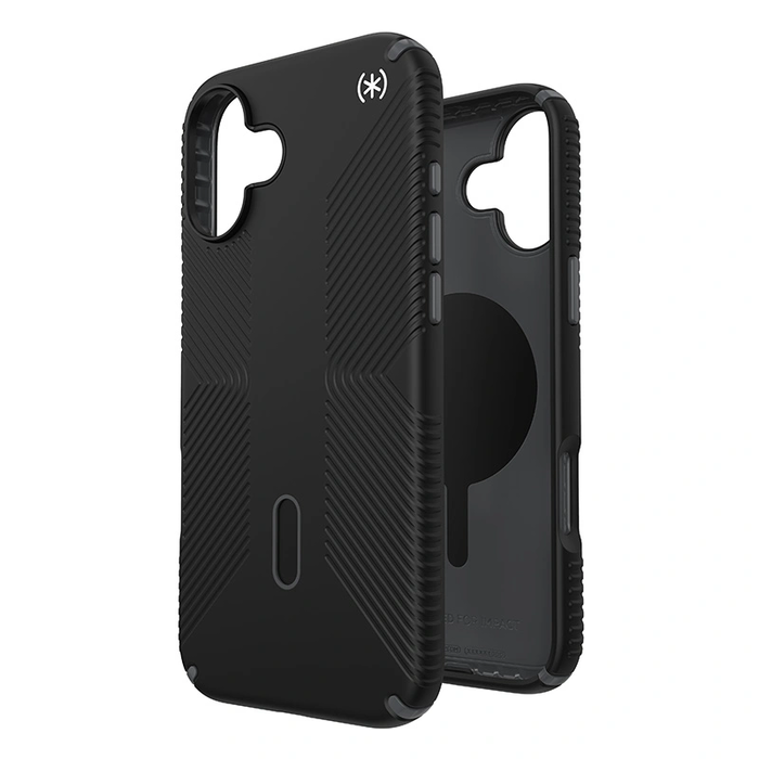 Case Speck Presidio2 Grip ClickLock & MagSafe Apple iPhone 16 Plus (Black / Slate Grey / White)