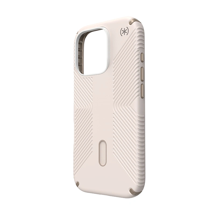 Case Speck Presidio2 Grip ClickLock & MagSafe Apple iPhone 16 Pro (Bleached Bone / Heirloom Gold / Hazel Brown)