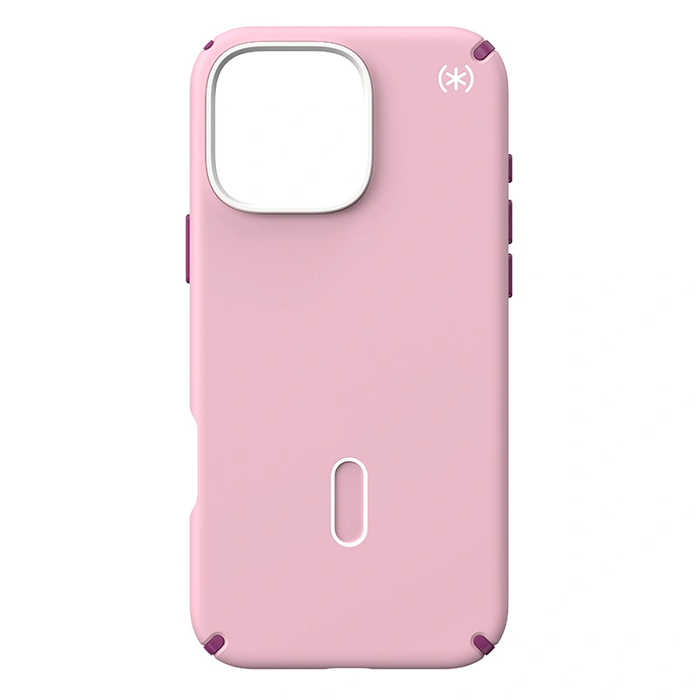 Case Speck Presidio2 Pro ClickLock & MagSafe Apple iPhone 16 Pro Max (Wednesday Pink / Boysenberry Purple / White)