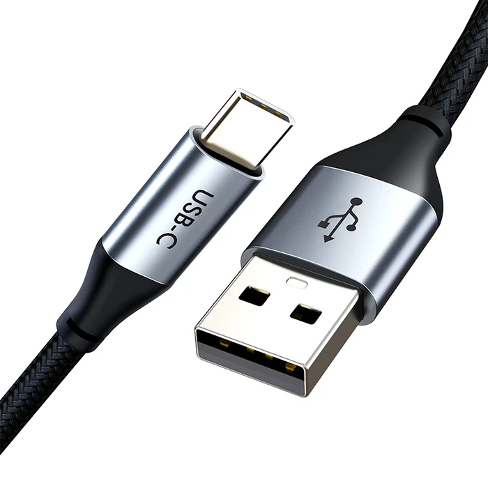 Καλώδιo USB Cabletime 2.0 σε Type-C C160, 5A, 0.25m, μαύρο