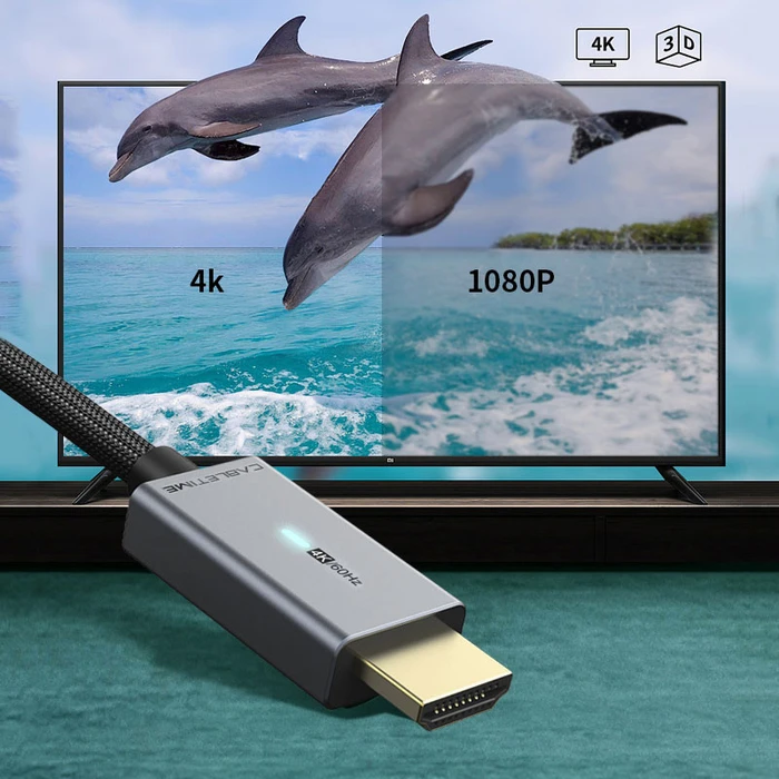 Καλώδιο HDMI Cabletime σε Mini DisplayPort CT-P03G4K, 4K, 1.8m, μαύρο