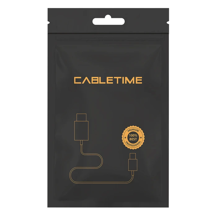 Καλώδιο DisplayPort Cabletime σε HDMI CT-P02G4K, 4K, 1.8m, μαύρο