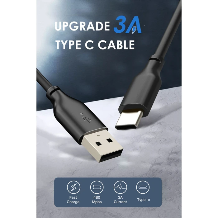 Καλώδιο USB Cabletime Type-C σε USB CT-CMAMN1, 15W, 480Mbps, 1m, μπλε