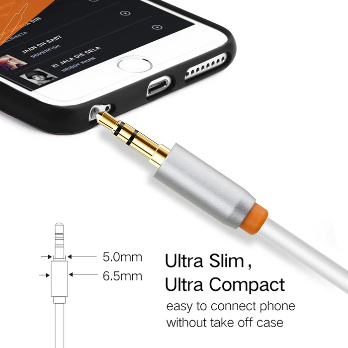 Cabletime Καλώδιο Ήχου 3.5mm male - 3.5mm male Λευκό 3m με Επίχρυσους Ακροδέκτες CT-AV311-P11RG
