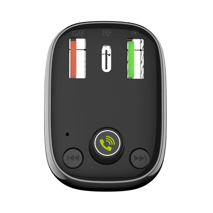 Ldnio Fm Transmitter & Φορτιστής C704q Usb-c/2x Usb 36w Bluetooth Μαύρο 5210131159965