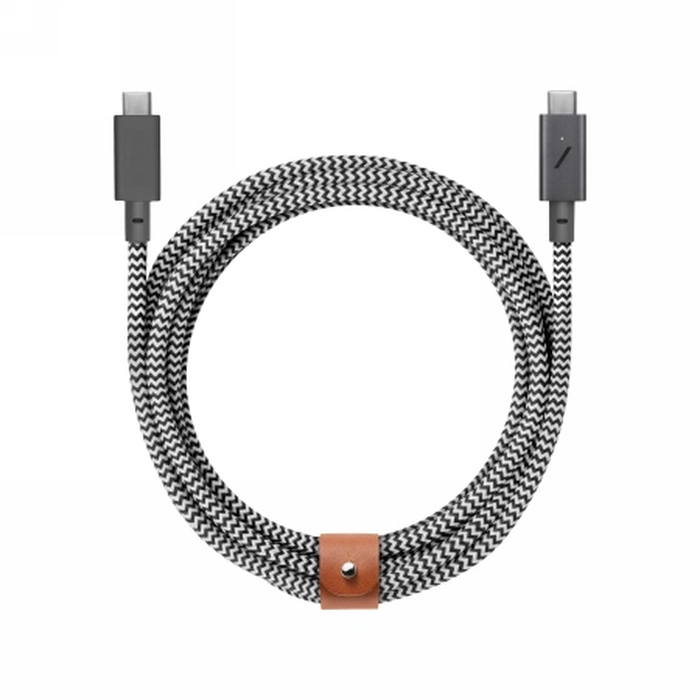 Cable Native Union Belt Cable Pro 240W USB-C / USB-C 2.4m (zebra)