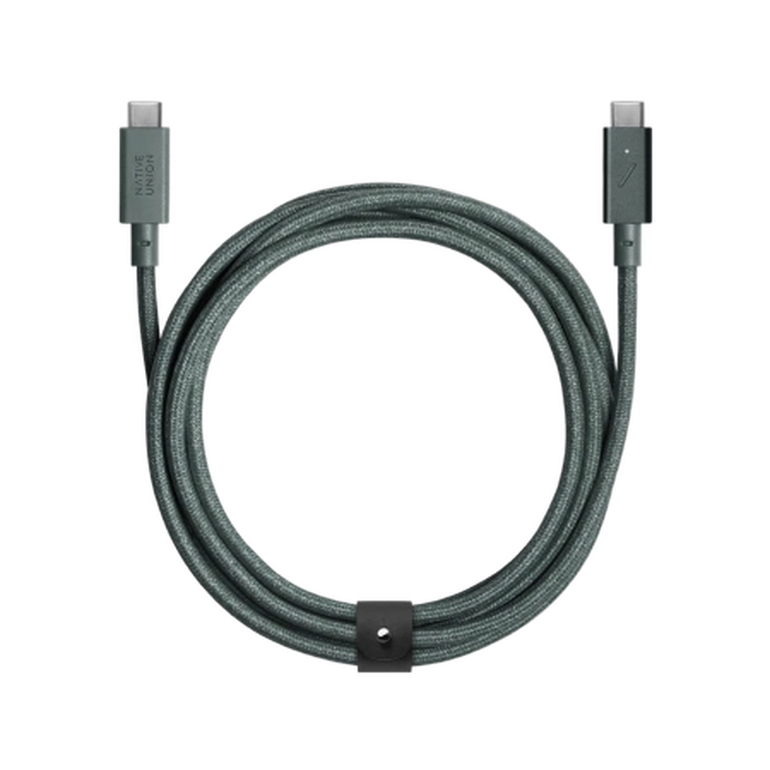 Cable Native Union Belt Cable Pro 240W USB-C / USB-C 2.4m (slate green)