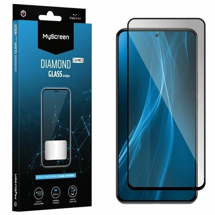 Tempered glass MyScreen Diamond Glass Edge Full Glue Xiaomi Redmi A2 black