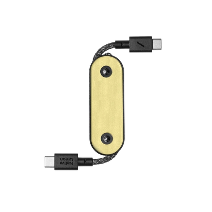 Cable Native Union Pocket Cable USB-C / USB-C 17cm (lemon)