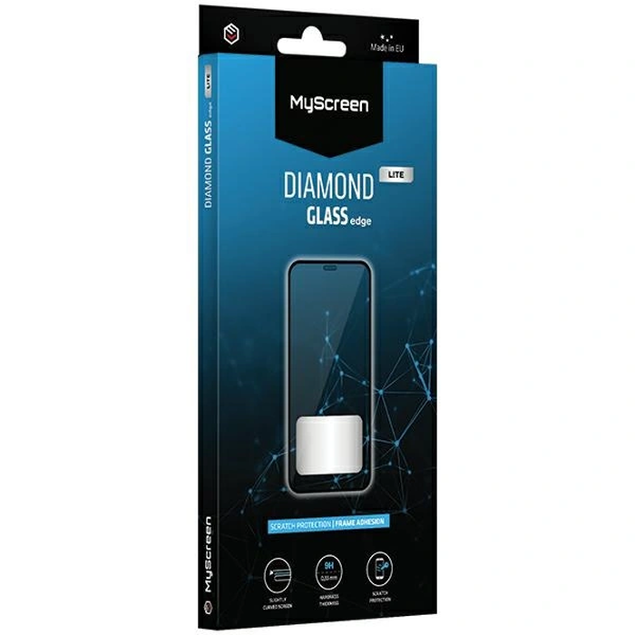 Tempered glass MyScreen Diamond Glass Edge Lite Full Glue Vivo V40 SE black