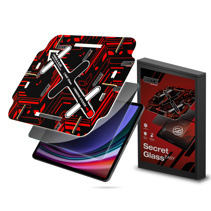Privacy glass GrizzGlass SecretGlass Easy for Samsung Galaxy Tab S9 Ultra / S10 Ultra