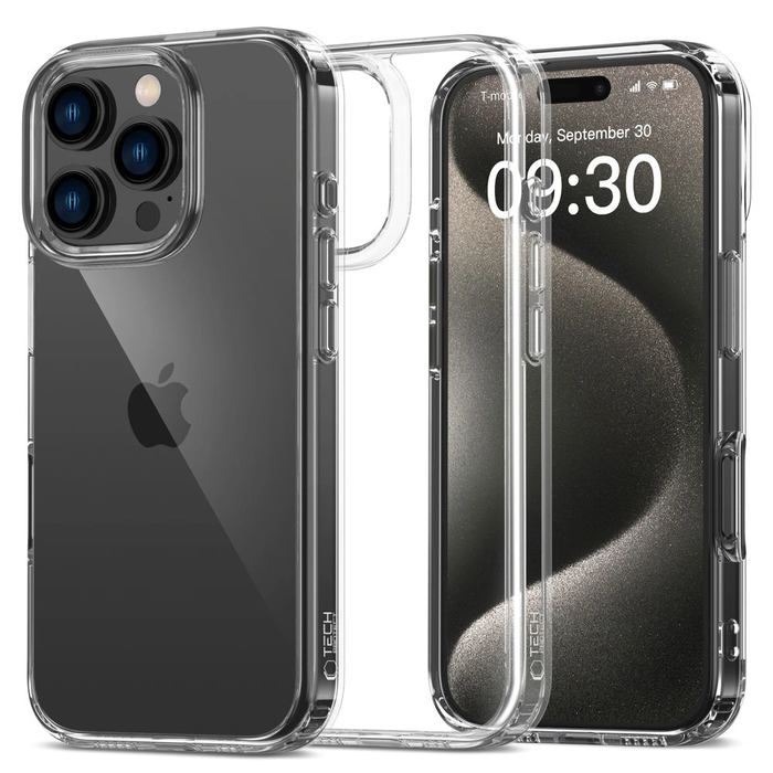 Case Tech-Protect Flexair Hybrid Apple iPhone 16 Pro Max Clear