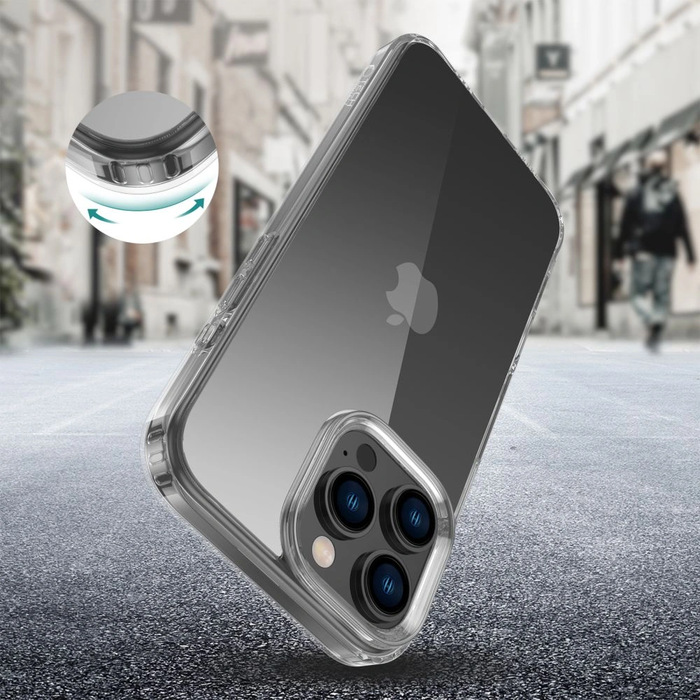 Case Tech-Protect Flexair Hybrid Apple iPhone 16 Pro Max Clear