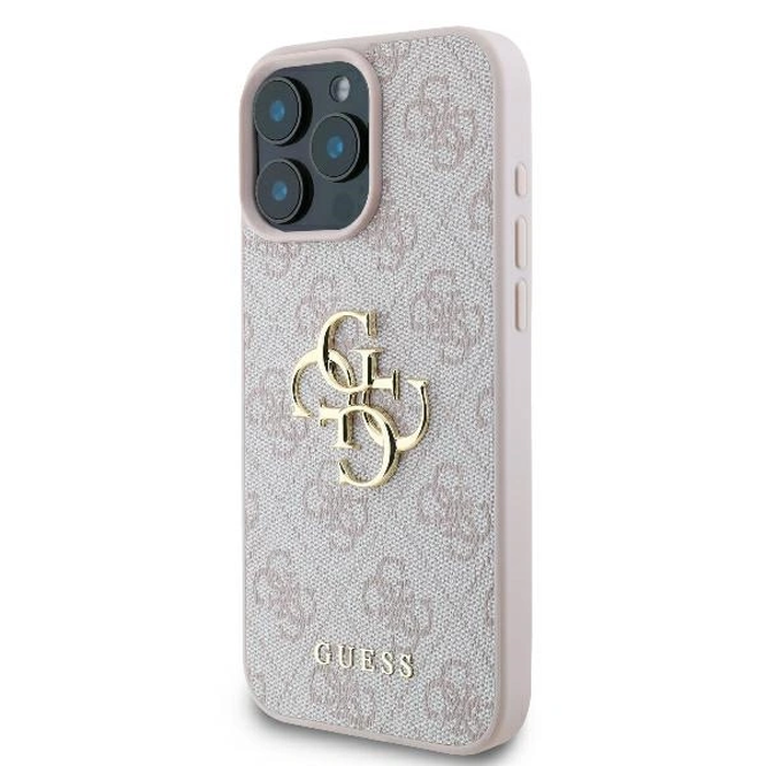 Case Guess GUHCP16L4GMGPI Apple iPhone 16 Pro hardcase 4G Big Logo pink