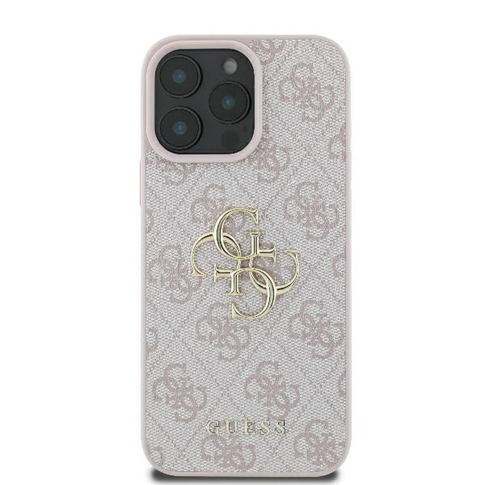 Case Guess GUHCP16L4GMGPI Apple iPhone 16 Pro hardcase 4G Big Logo pink