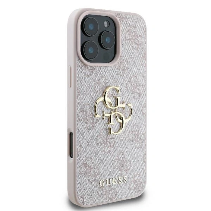 Case Guess GUHCP16L4GMGPI Apple iPhone 16 Pro hardcase 4G Big Logo pink