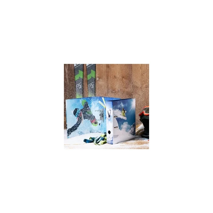 HERMA Motivordner A4 Cardboard Ring Binder 'Wintersport'