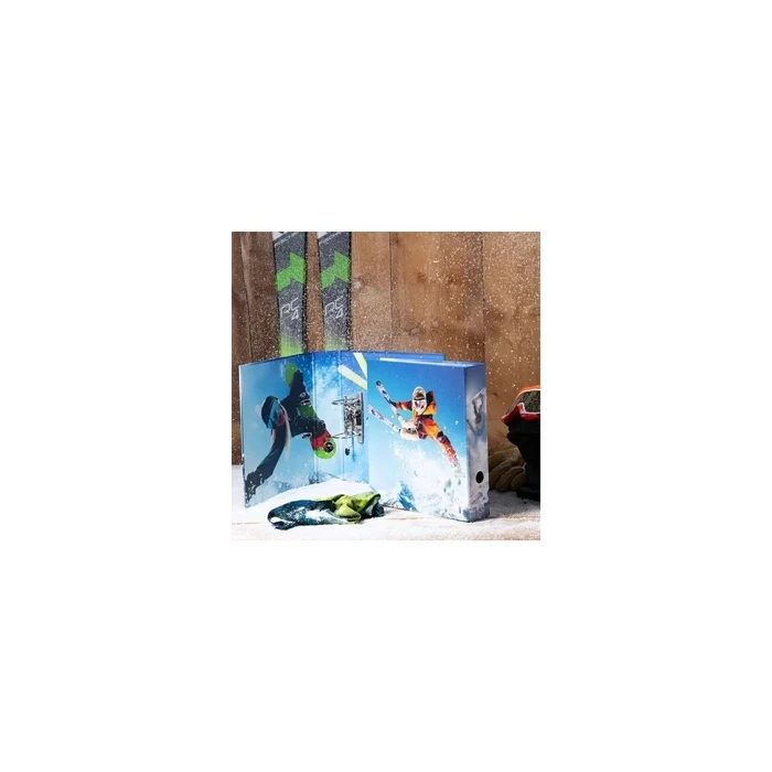 HERMA Motivordner A4 Cardboard Ring Binder 'Wintersport'