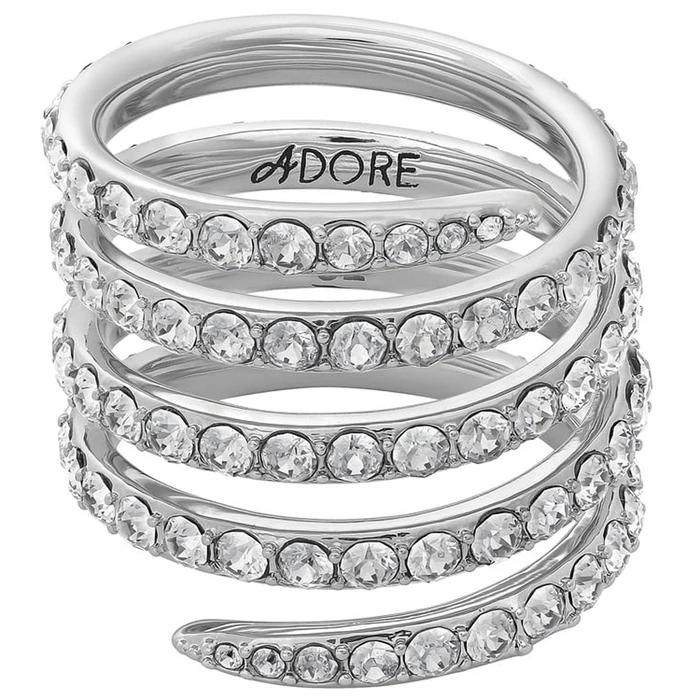 Γυναικείο Δαχτυλίδι Adore 5259867 (52Mm)  Silver
