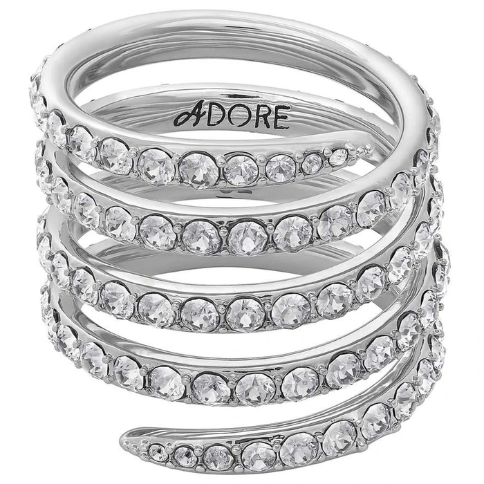Γυναικείο Δαχτυλίδι Adore 5259868 (55Mm)  Silver