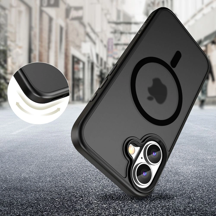 Case Tech-Protect MagMat MagSafe Apple iPhone 16 Matte Black