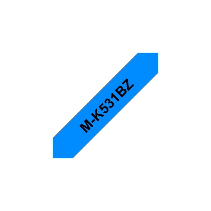 Κασέτα ετικετών Brother 12mm x 8m μπλε/μαύρο MK531BZ