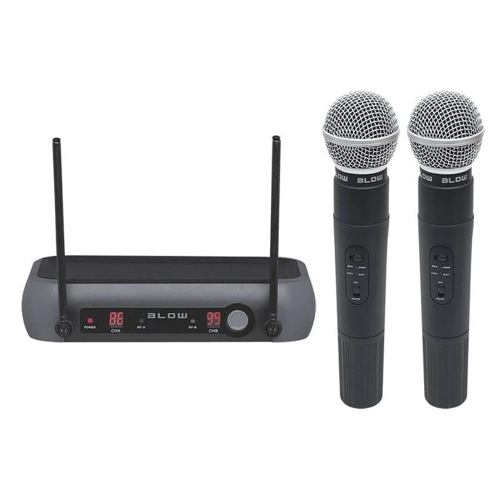 Ασύρματο Μικροφώνο Blow Διπλό