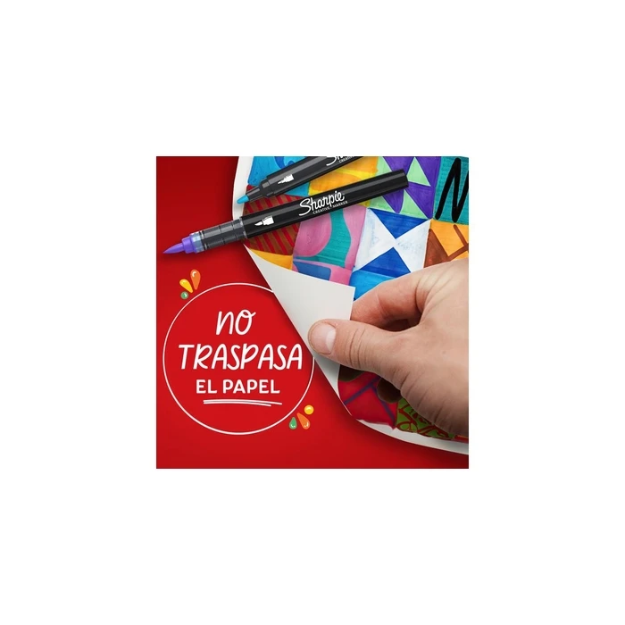 Sharpie Creative Acrylic Marker Round Tip 2-pack (Black / White)
