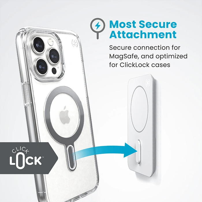 Speck Everywhere Mount + ClickLock MagSafe magnetic holder (white)