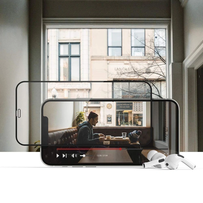 Hofi Glass Pro+ Apple iPhone 15 / 16 Black [2 PACK]