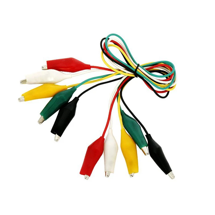 Crocodile Clips 44 mm with Cable
