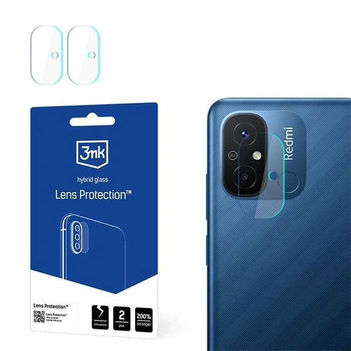 3MK Lens Protect Xiaomi Redmi 12C [4 PACK]