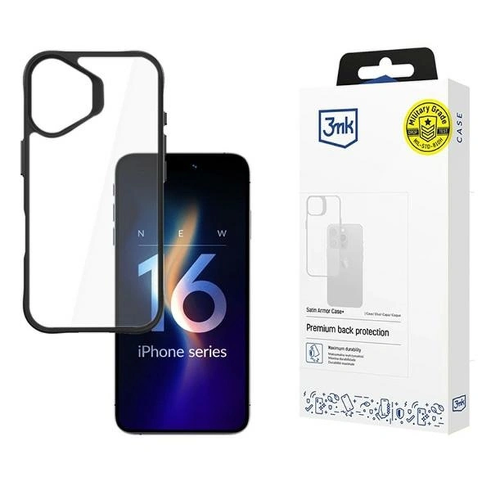 3MK SatinArmor+ Case Apple iPhone 16 Plus
