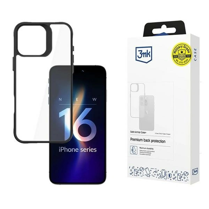3MK SatinArmor+ Case Apple iPhone 16 Pro