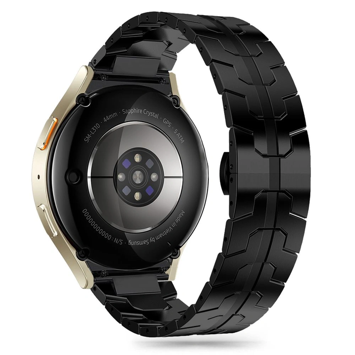 Tech-Protect Stainless Line Samsung Galaxy Watch 4/5/5 Pro/6/7/FE Black
