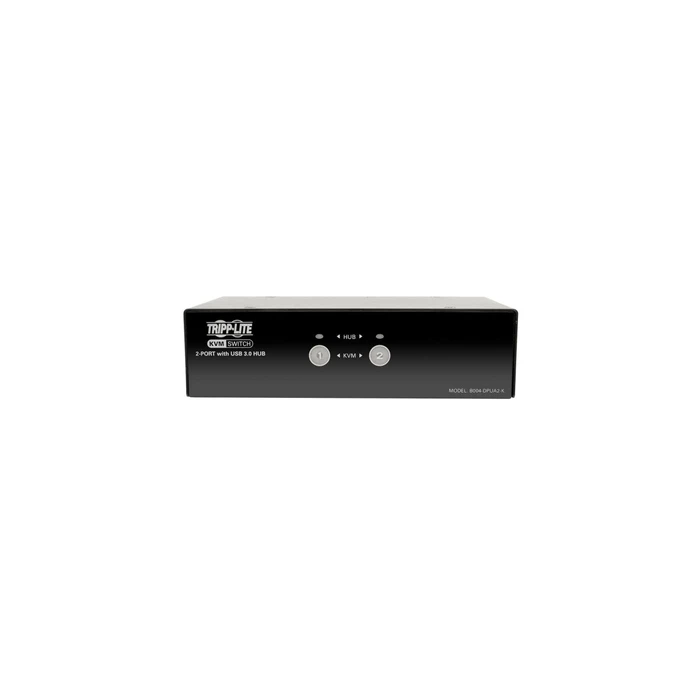 Eaton 2-θυρών DisplayPort KVM Switch 4K 60 Hz με ήχο, καλώδια και κοινή χρήση περιφερειακών USB