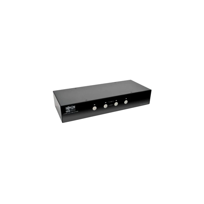 Eaton (Tripp Lite) 4-Port DisplayPort KVM Switch with Audio, Cables and USB 3.0 SuperSpeed Hub (B004-DPUA4-K)