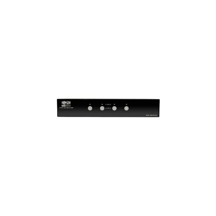 Eaton (Tripp Lite) 4-Port DisplayPort KVM Switch with Audio, Cables and USB 3.0 SuperSpeed Hub (B004-DPUA4-K)