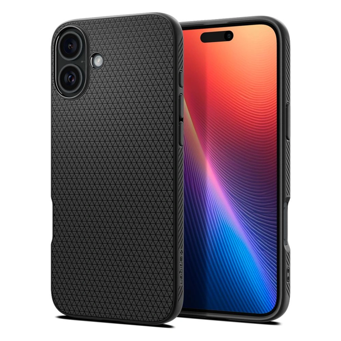 Spigen Liquid Air Apple iPhone 16 Matte Black