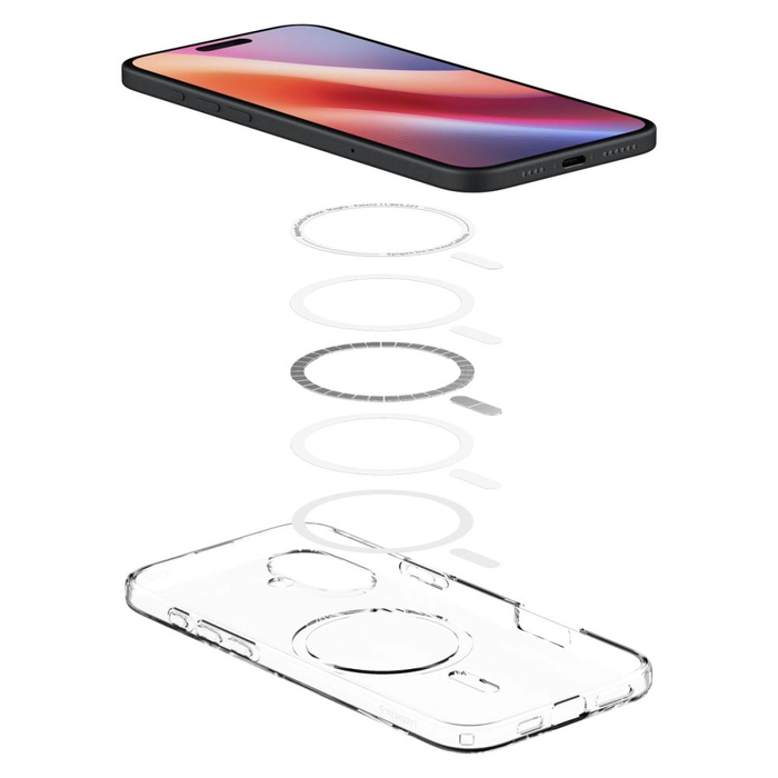 Spigen Liquid Crystal Mag Magsafe Apple iPhone 16 Clear