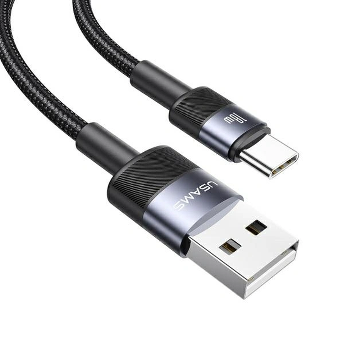 USAMS USB-A / USB-C cable 3A 1.2m Fast Charging tarnish