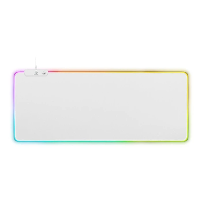 Deltaco Gaming Μαξιλάρι Ποντικιού USB RGB (λευκό) - GAM-079-W