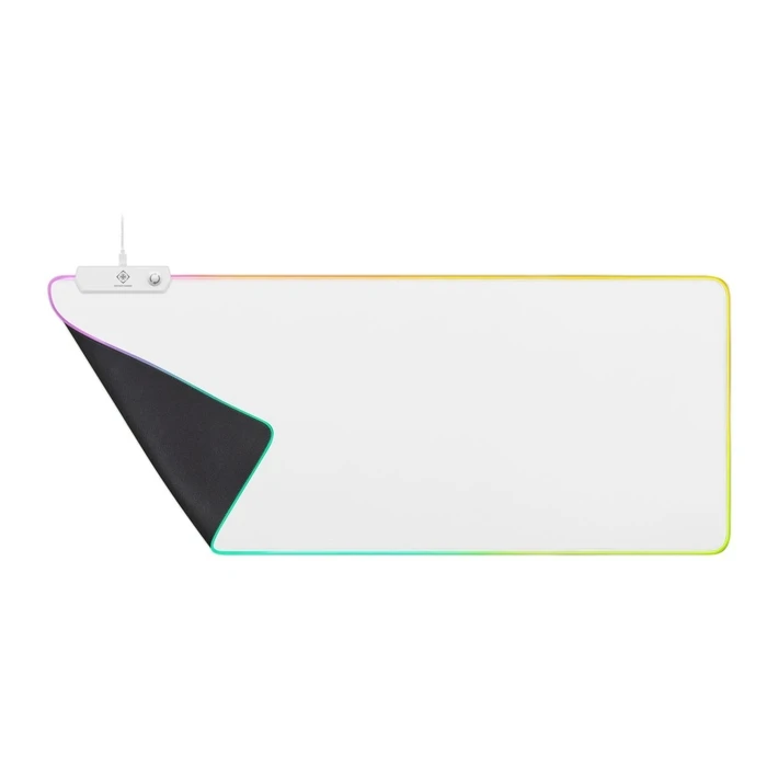 Deltaco Gaming Μαξιλάρι Ποντικιού USB RGB (λευκό) - GAM-079-W