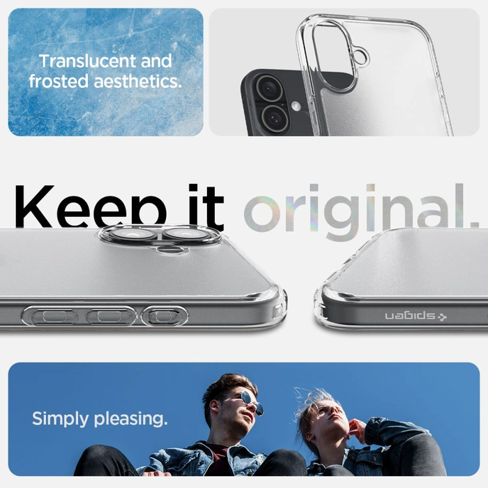 Spigen Ultra Hybrid Apple iPhone 16 Frost Clear