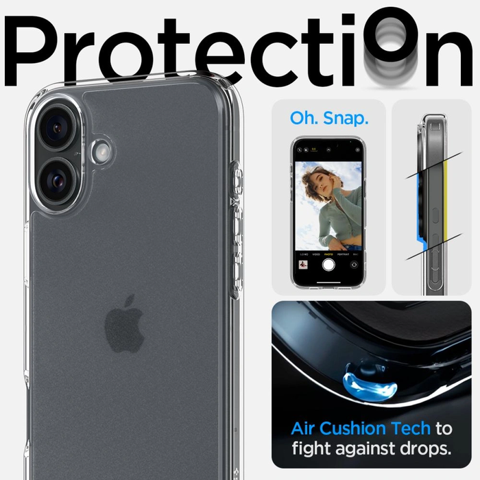 Spigen Ultra Hybrid Apple iPhone 16 Frost Clear