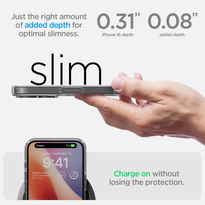 Spigen Ultra Hybrid Apple iPhone 16 Frost Clear